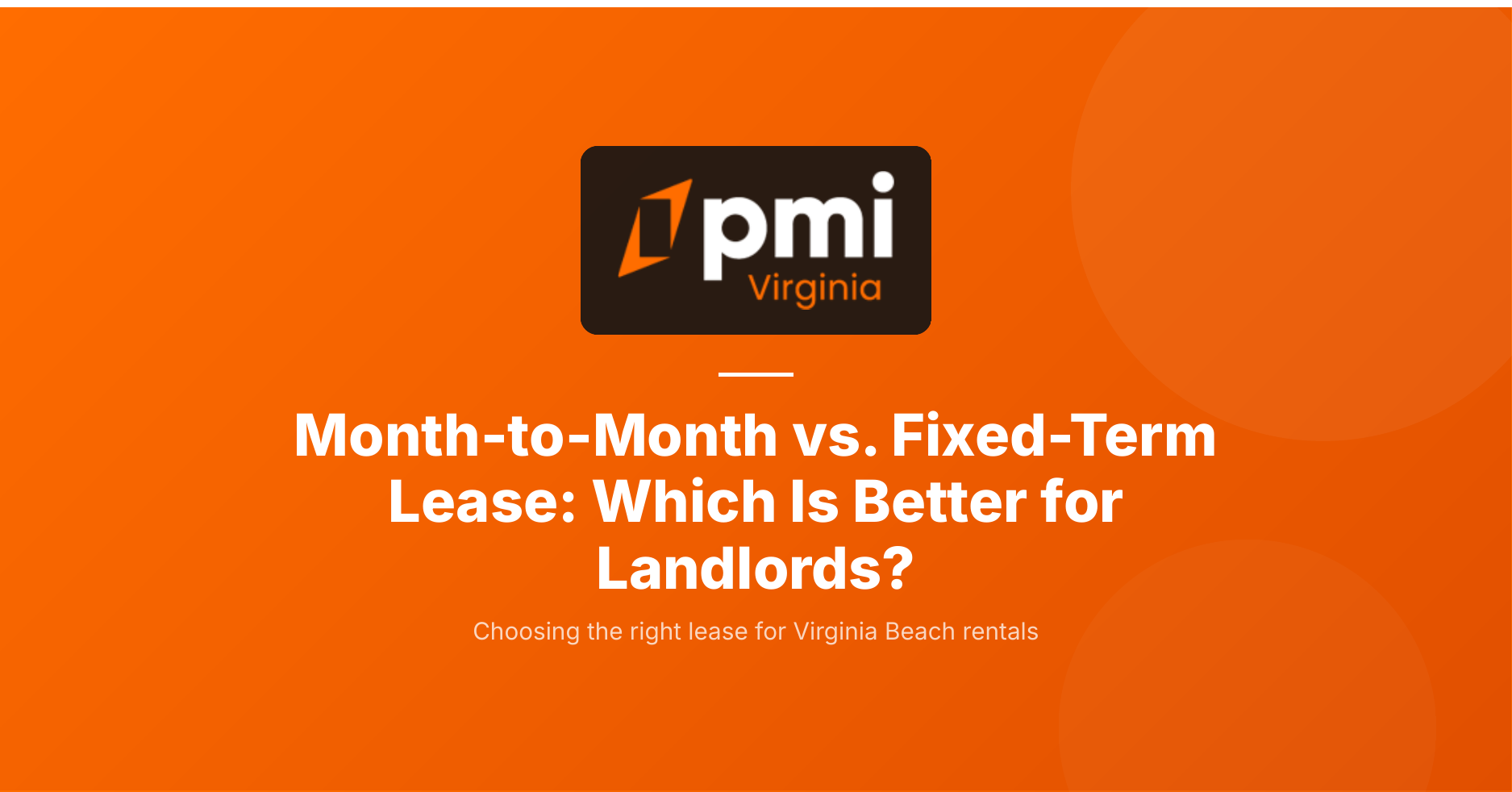 Month-to-month vs. fixed-term lease: which is better for landlords